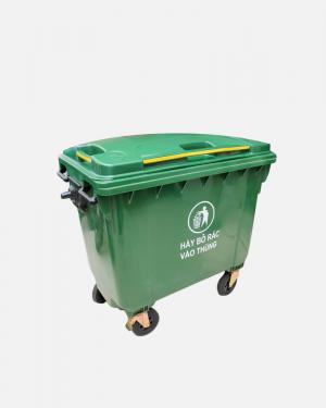 Thùng rác nhựa HDPE 660L