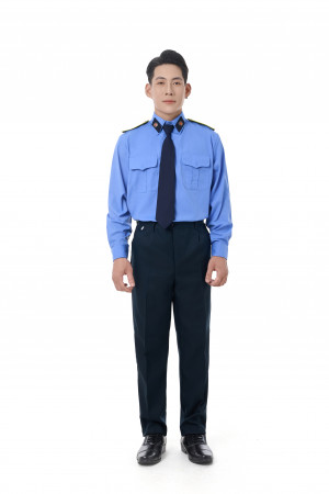 Quần áo bảo vệ - đồng phục bảo vệ dài tay, cộc tay dáng suông