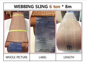 Dây cẩu hàng Samwoo 6 tấn 8m