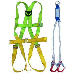 Dây an toàn toàn thân và dây treo giảm sóc 2 móc nhôm