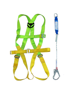 Dây an toàn toàn thân và dây treo giảm sóc 1 móc thép