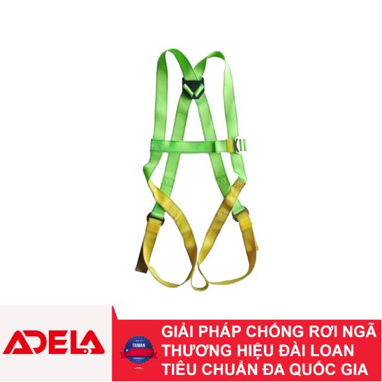 Dây đai an toàn toàn thân Adela H-4501 là dây an toàn được làm từ sợi tổng hợp PE vô cùng bền chắc, giúp đảm bảo an toàn cho người sử dụng khi làm việc trên cao.