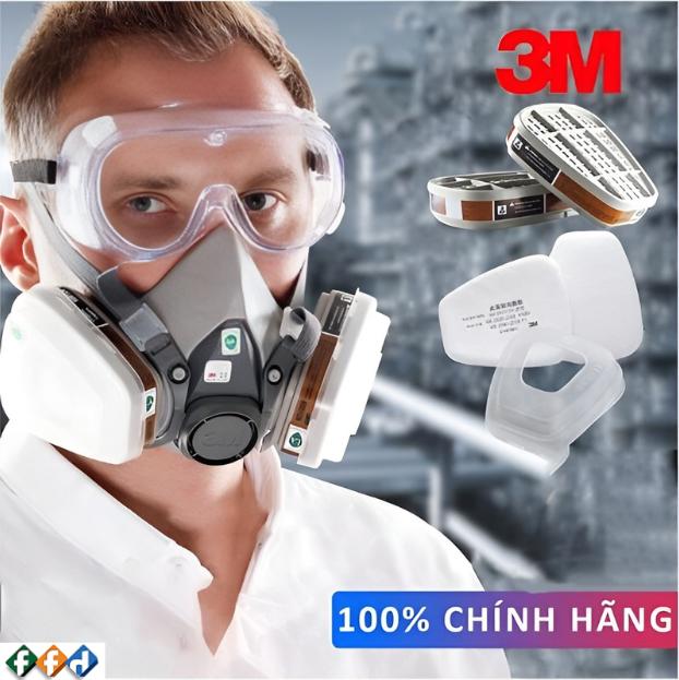 Mặt nạ phòng độc 3M 6200 là sản phẩm bán chạy trong các dòng mặt nạ 3M bởi sự tiện dụng, khả năng chống bụi chống hơi hoá chất, lọc khí độc hiệu quả. 