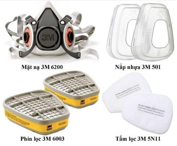 Nắp giữ tấm lọc 3M 501